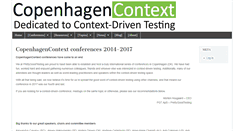 Desktop Screenshot of copenhagencontext.com
